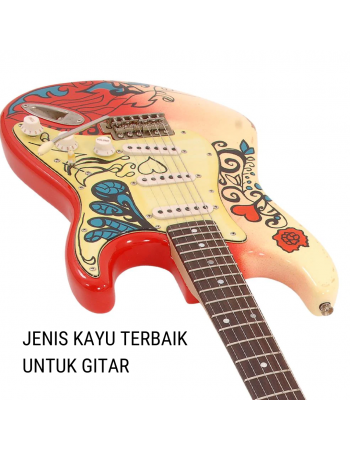 Jenis Kayu yang Digunakan Untuk Membuat The Best Gitar