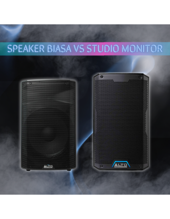 Perbedaan Antara Speaker Biasa dan Studio Monitor