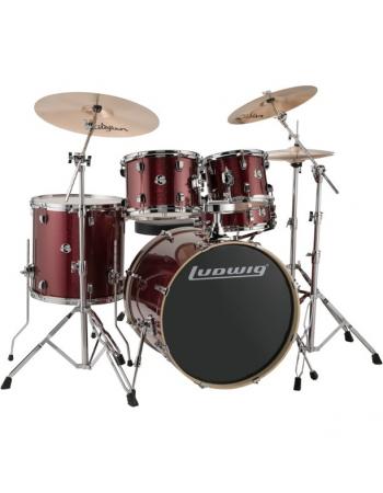 ludwig-evolution-5-pc-wine-red-sparkle-w22-bd-lcee22025