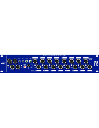 arx-bsx-16-1-or-2-in-16-out-transformer-isolated-active-broadcast-splitter